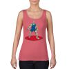 Garment-Dyed Women's Racerback Tank Top Thumbnail