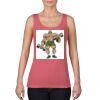 Garment-Dyed Women's Racerback Tank Top Thumbnail