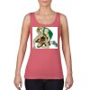 Garment-Dyed Women's Racerback Tank Top Thumbnail