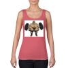 Garment-Dyed Women's Racerback Tank Top Thumbnail