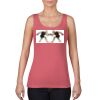 Garment-Dyed Women's Racerback Tank Top Thumbnail