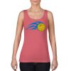 Garment-Dyed Women's Racerback Tank Top Thumbnail