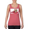 Garment-Dyed Women's Racerback Tank Top Thumbnail