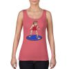 Garment-Dyed Women's Racerback Tank Top Thumbnail