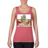 Garment-Dyed Women's Racerback Tank Top Thumbnail