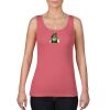 Garment-Dyed Women's Racerback Tank Top Thumbnail