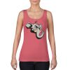 Garment-Dyed Women's Racerback Tank Top Thumbnail