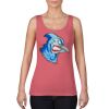 Garment-Dyed Women's Racerback Tank Top Thumbnail