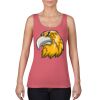 Garment-Dyed Women's Racerback Tank Top Thumbnail