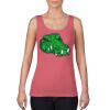 Garment-Dyed Women's Racerback Tank Top Thumbnail