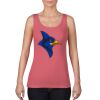 Garment-Dyed Women's Racerback Tank Top Thumbnail