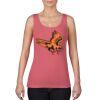 Garment-Dyed Women's Racerback Tank Top Thumbnail