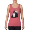 Garment-Dyed Women's Racerback Tank Top Thumbnail