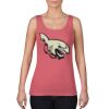 Garment-Dyed Women's Racerback Tank Top Thumbnail