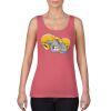 Garment-Dyed Women's Racerback Tank Top Thumbnail