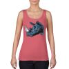 Garment-Dyed Women's Racerback Tank Top Thumbnail