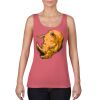 Garment-Dyed Women's Racerback Tank Top Thumbnail