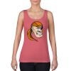 Garment-Dyed Women's Racerback Tank Top Thumbnail