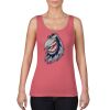 Garment-Dyed Women's Racerback Tank Top Thumbnail