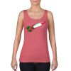 Garment-Dyed Women's Racerback Tank Top Thumbnail