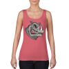 Garment-Dyed Women's Racerback Tank Top Thumbnail