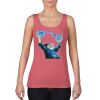 Garment-Dyed Women's Racerback Tank Top Thumbnail