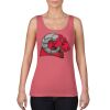 Garment-Dyed Women's Racerback Tank Top Thumbnail