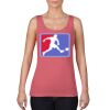 Garment-Dyed Women's Racerback Tank Top Thumbnail